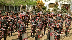 শেরপুর-৩ আসনের নির্বাচন ঘিরে ১৬ প্লাটুন বিজিবি মোতায়েন