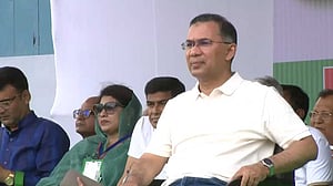 যশোরের জনসভা মঞ্চে তারেক রহমান