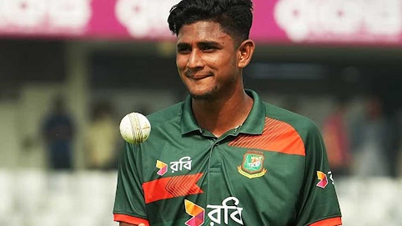 আগুনে বোলিংয়ে ৫ উইকেট নিয়ে র‍্যাঙ্কিংয়ে নাহিদের বড় লাফ
