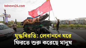যুদ্ধবিরতির পর ঘরে ফিরছেন দক্ষিণ লেবাননের বাসিন্দারা