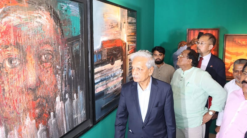 শিল্পকলায় ‘ক্যানভাস ২৪: মুক্তির মহাকাব্য’