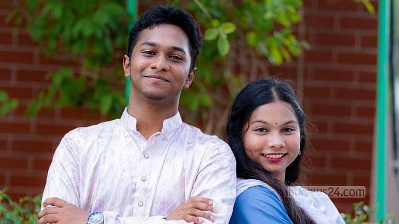 চাঁদপুরে বিজ্ঞান বিভাগ থেকে জিপিএ ৫ পেলেন যমজ ভাই-বোন