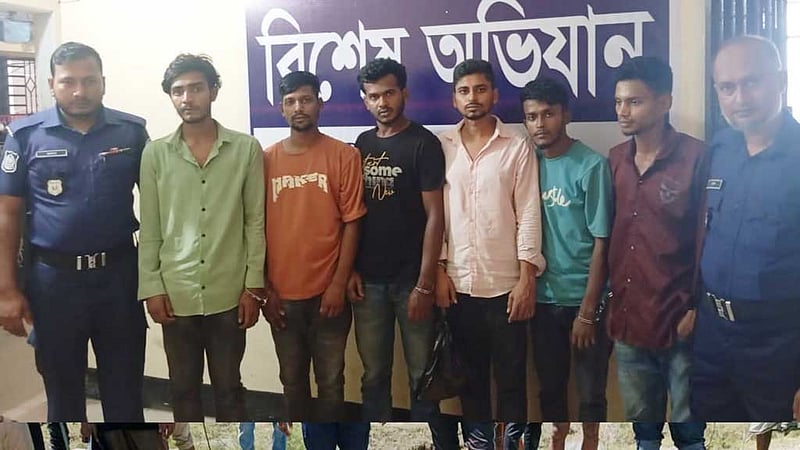মীরসরাই অর্থনৈতিক অঞ্চলে ডাকাতি, গ্রেপ্তার ৭