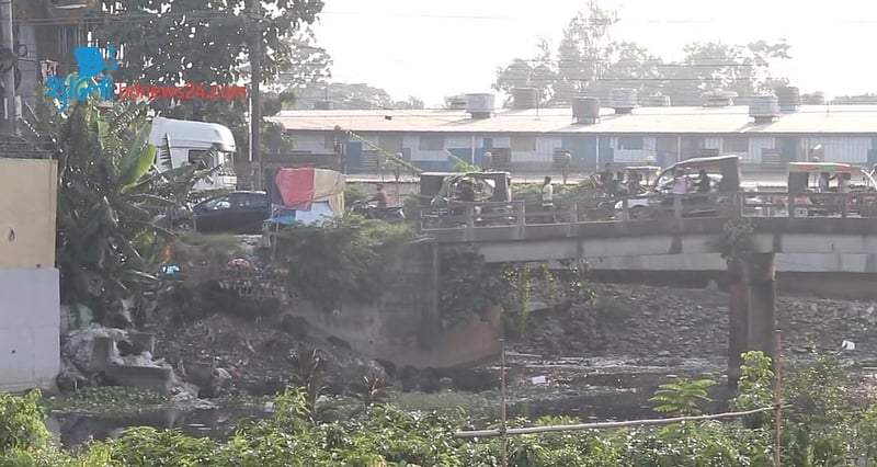 দখল-দূষণে অস্তিত্ব সংকটে চিলাই নদী