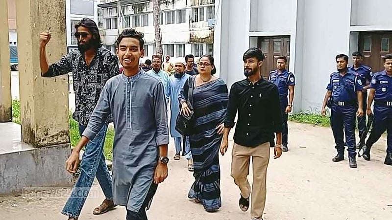 মুচলেকা দিয়ে থানা থেকে ছাড়া পেলেন হবিগঞ্জের বৈছাআ নেতা মাহদি