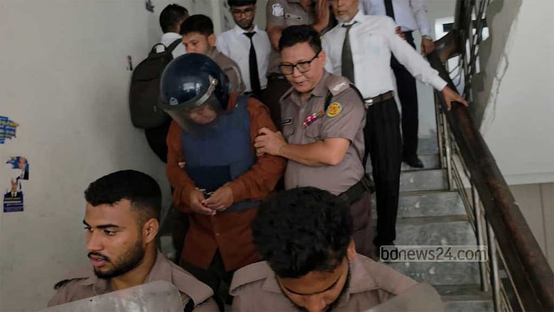 খালেদা জিয়ার বাসার সামনে ট্রাক-পেপার স্প্রে: জগলুল পাশার ৭ দিনের রিমান্ড