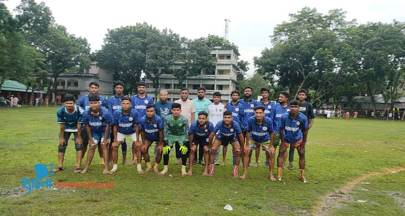 কাউনিয়ায় ফুটবল টুর্নামেন্টের উদ্বোধন