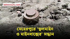মেহেরপুরে ‘পাকিস্তান’ লেখা ১৫টি ‘স্থলমাইন ও মাইনবাক্সের’ সন্ধান
