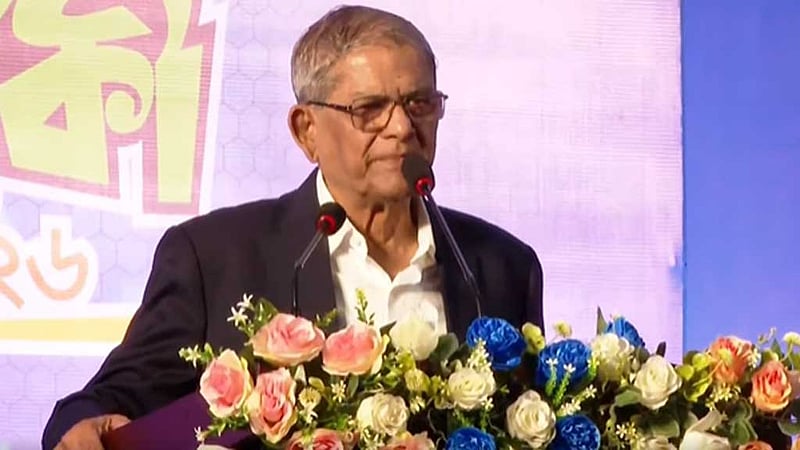 ধ্বংসস্তূপ থেকে দেশকে রক্ষার দায়িত্বে বিএনপি: ফখরুল