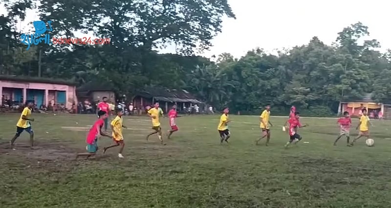কেন্দুয়ায় ফুটবল টুর্নামেন্টের ফাইনাল