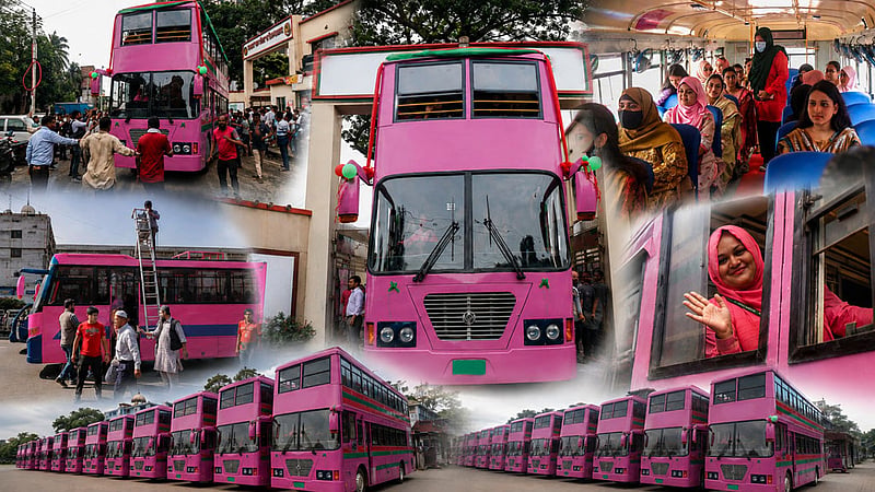 গোলাপি বাস: নিরাপত্তা নাকি অধিকারের সংকোচন?