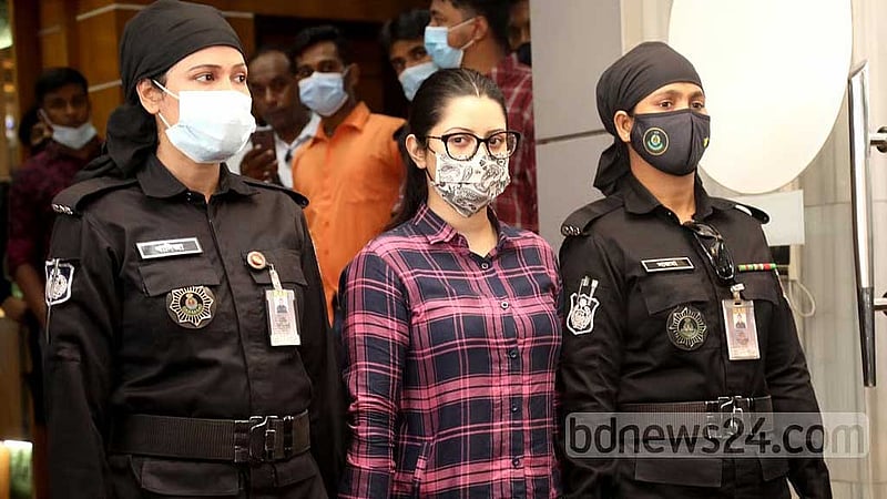 পরীমনির মাদক মামলায় অভিযোগ গঠনের শুনানি পেছাল