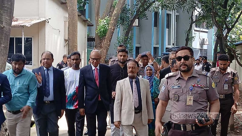 র‍্যাবের ‘গোপন বন্দিশালা’ ঘুরে দেখলেন ট্রাইব্যুনালের বিচারপতিরা