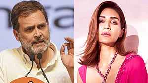 নারী কী পোশাক পরবেন, সেটা তার সিদ্ধান্ত: কৃতির পাশে রাহুল গান্ধী