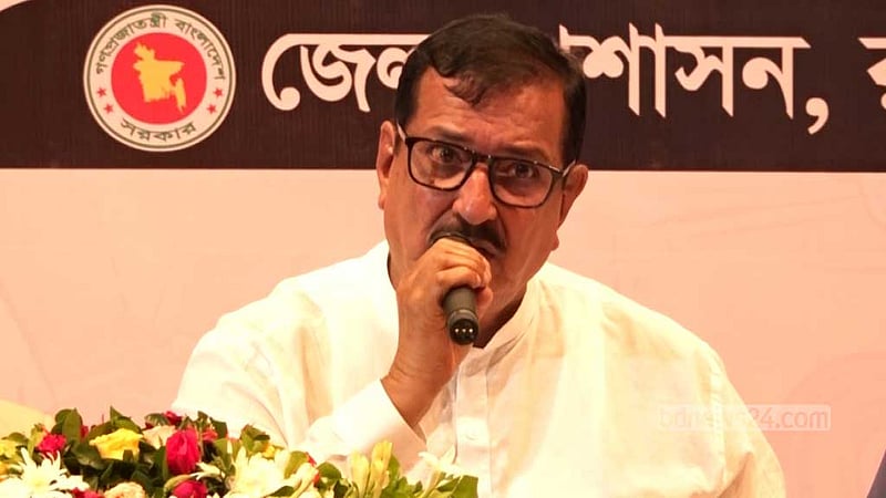 ঠিকাদারের কথায় নেসকো রাজশাহী থেকে বগুড়া যাবে না: ভূমিমন্ত্রী