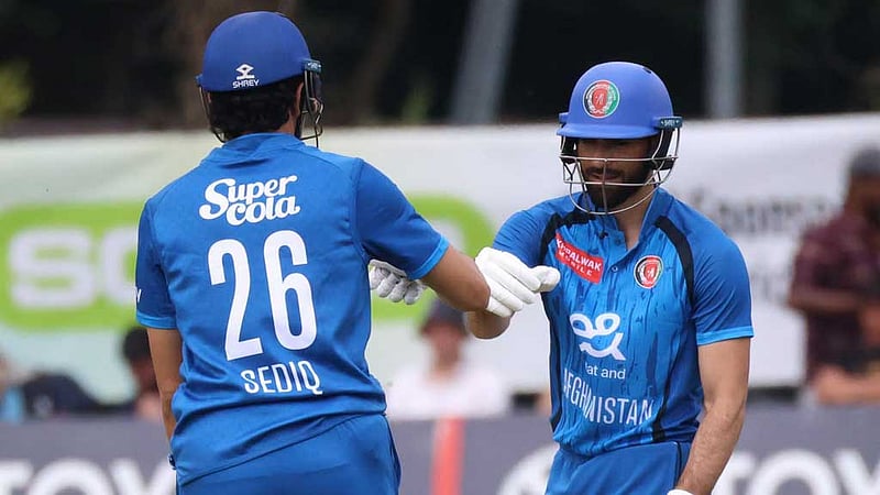 ইব্রাহিম ও আটালের সেঞ্চুরিতে আফগানদের রেকর্ড