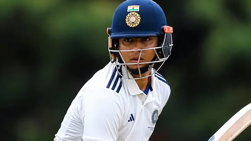এবার লাল বলের ক্রিকেটে ঝড়, ৫৭ বছরের রেকর্ড ভাঙলেন সুরিয়াভানশি
