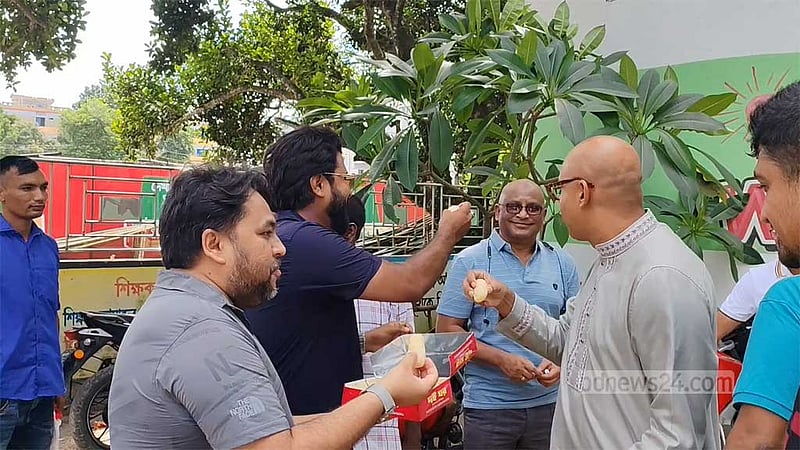 বঙ্গভবনের পথে মির্জা ফখরুল, ঠাকুরগাঁওয়ে উচ্ছ্বাস