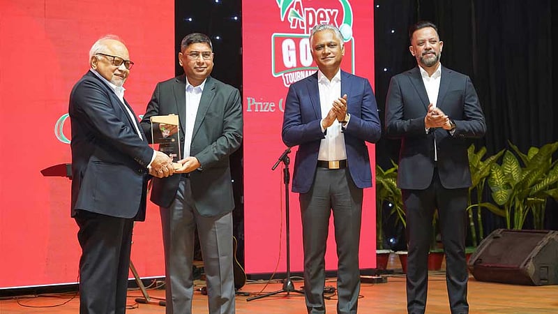 এপেক্স কাপ গলফ টুর্নামেন্টের পর্দা নামল