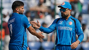 রাশিদের মাইলফলকের ম্যাচে ব্যাটে-বলে আফগানিস্তানের নায়ক ওমারজাই