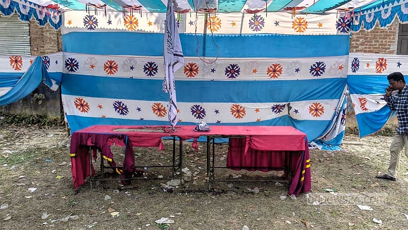 বগুড়ায় বিএনপির নির্বাচনি কার্যালয়ে অগ্নিসংযোগের অভিযোগ