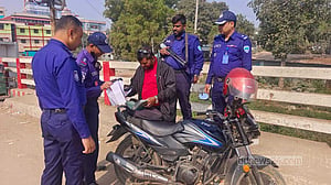 ব্রাহ্মণবাড়িয়ায় অনিবন্ধিত ২৮ মোটরসাইকেল জব্দ