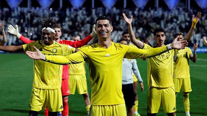 ‘ধর্মঘট’ শেষে মাঠে ফিরেই রোনালদোর গোল