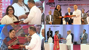 একুশে পদক নিলেন ববিতা, আইয়ুব বাচ্চুর স্ত্রী, জানালেন কৃতজ্ঞতা