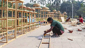 বইমেলা ২০ ফেব্রুয়ারিই শুরু, ‘৬০ শতাংশ প্রস্তুতি’ সম্পন্ন