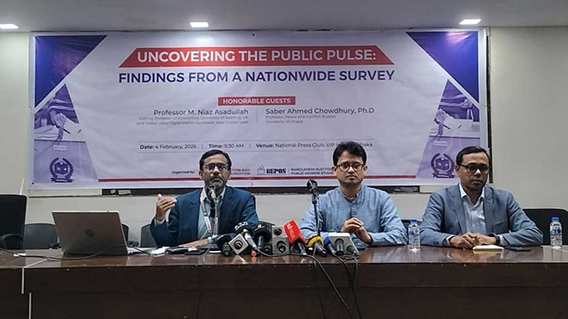 সিআরএফ-বিইপিওএস জরিপ: ‘আওয়ামী লীগের ৪৮% ভোট পাবে বিএনপি’