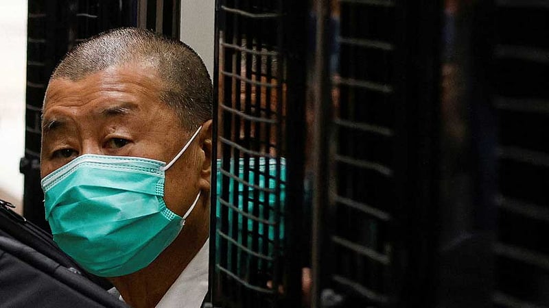 মিডিয়া টাইকুন জিমি লাইয়ের ২০ বছরের কারাদণ্ড