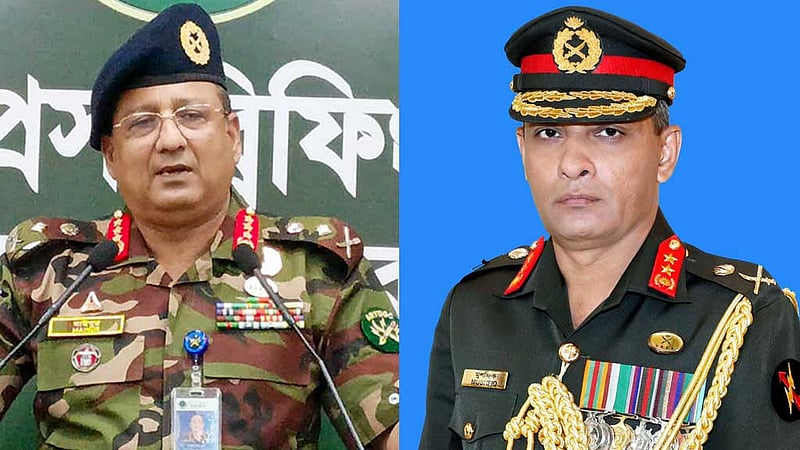 সেনাবাহিনীর শীর্ষ পর্যায়ে রদবদল, ডিজিএফআই পেল নতুন ডিজি
