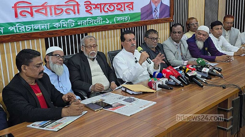 নরসিংদীতে বিশ্ববিদ্যালয়-মেডিকেল কলেজের প্রতিশ্রুতি, খোকনের ইশতেহার