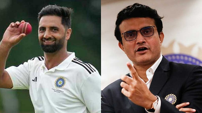 রাঞ্জি ট্রফিতে ইতিহাস গড়া পেসারকে জাতীয় দলে নিতে বললেন সৌরভ