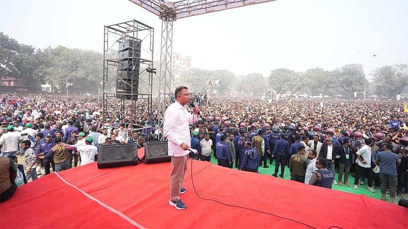 ঠাকুরগাঁও বিমানবন্দর দ্রুত চালুর আশ্বাস তারেক রহমানের