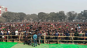 ঠাকুরগাঁওয়ে জনসভায় তারেক রহমান