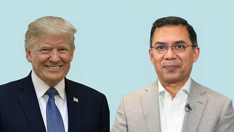 তারেককে শুভেচ্ছা জানিয়ে ট্রাম্পের চিঠি