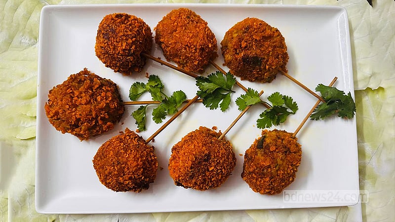 সহজ নাস্তা ভেজিটেবল ললিপপ