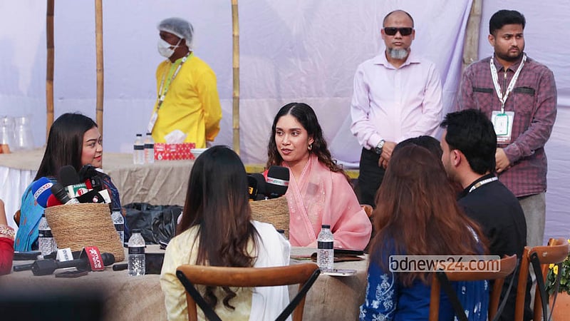 ‘চায়ের আড্ডায়’ শিক্ষার্থীদের ভাবনা শুনলেন জাইমা রহমান