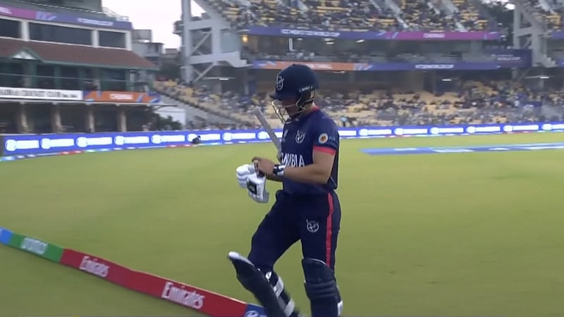 দুই বিশ্বকাপে নামিবিয়ার দুই ‘রিটায়ার্ড আউট’