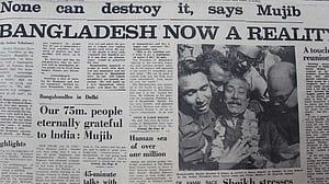 মর্নিং নিউজের পাতায় বঙ্গবন্ধুর স্বদেশ প্রত্যাবর্তন