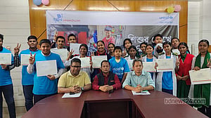সাংবাদিকতার কর্মশালা শেষে সনদ পেল পাহাড়ের শিশুরা