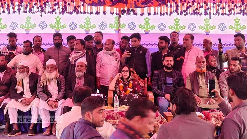 ভোটে জিতলে সরাইল-আশুগঞ্জকে মডেল উপজেলা করব: রুমিন ফারহানা