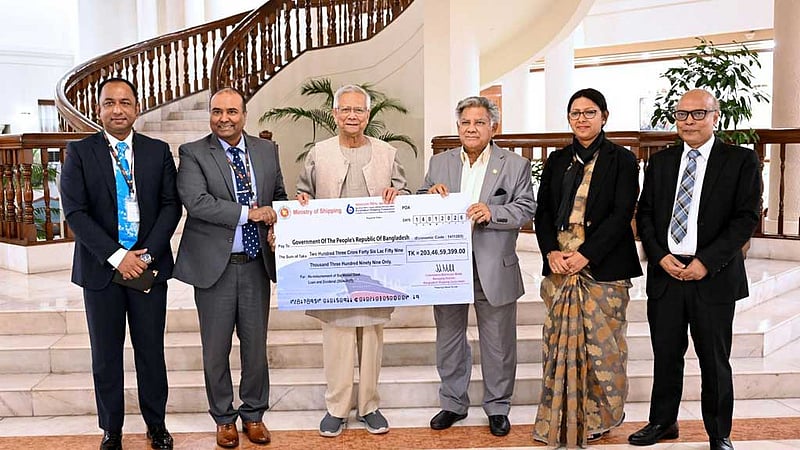 ৮০০ কোটি আয় করা বিএসসিকে লাভ ধরে রাখার আহ্বান প্রধান উপদেষ্টার
