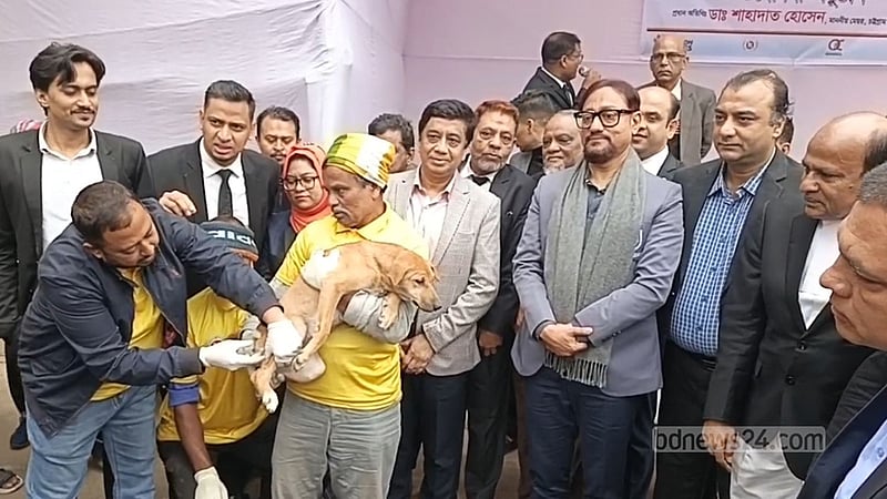 জলাতঙ্ক: চট্টগ্রামে ১৫ হাজার কুকুরকে টিকা দেওয়ার লক্ষ্য