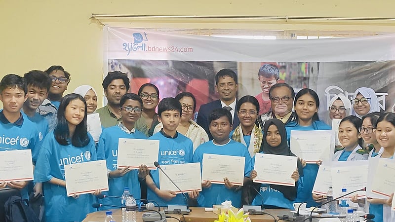 সাংবাদিকতার প্রশিক্ষণ শেষে সনদ পেল খাগড়াছড়ির শিশুরা