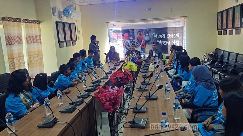 খাগড়াছড়িতে শিশু সাংবাদিকদের কর্মশালা শুরু