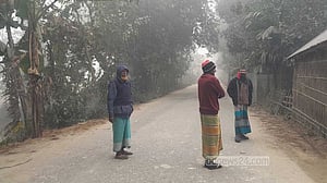 কুড়িগ্রামে শৈত্যপ্রবাহ, তাপমাত্র নেমেছে ৯ ডিগ্রিতে