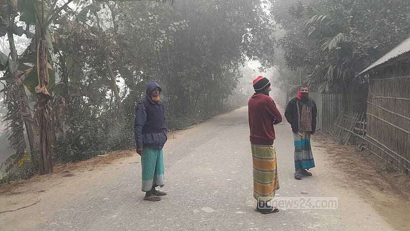 কুড়িগ্রামে শৈত্যপ্রবাহ, তাপমাত্র নেমেছে ৯ ডিগ্রিতে