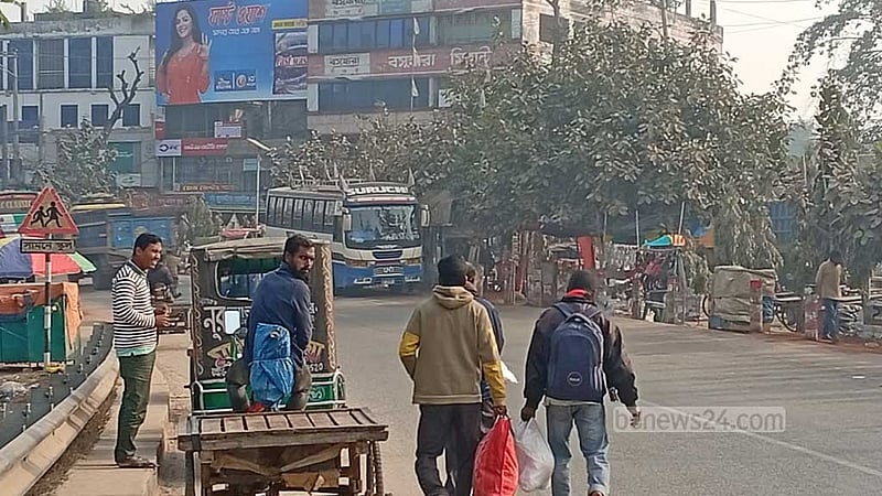 ঝলমলে রোদেও পঞ্চগড়ে তাপমাত্রা ৭.৫ ডিগ্রি